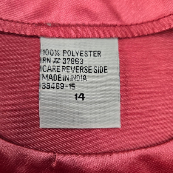 Blair Pink Blazer Set Y2K Office Chic Career Jacket Shell Size 14 - Picture 10 of 11